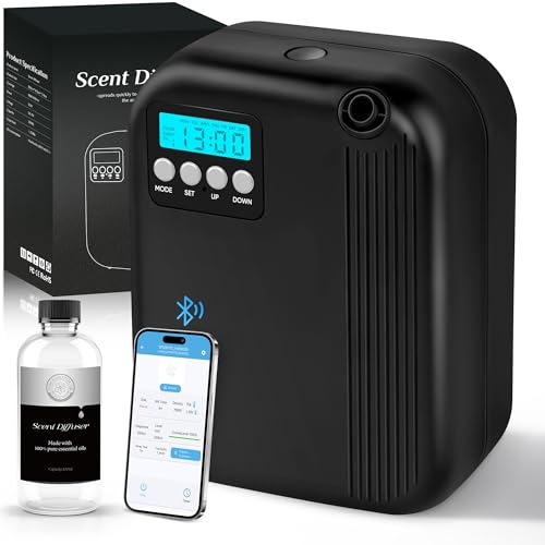 Hotel Collection Diffuser, 3000 Sq.Ft of Coverage, Scent Diffusers for Home Large Room, Office Waterless Essential Oil Dif...