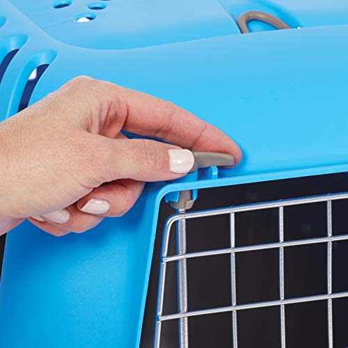 MidWest Homes for Pets Spree Travel Carrier – Hard-Sided Dog & Cat Carrier, Small Pet Travel Crate with Handle, Ventilated...