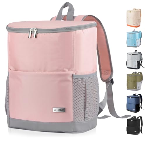 Insulated Cooler Backpack Outdoor - Leak Proof Backpack Cooler 30 Cans, Waterproof Lightweight Cooler Bag for 12h Hot/Cold...