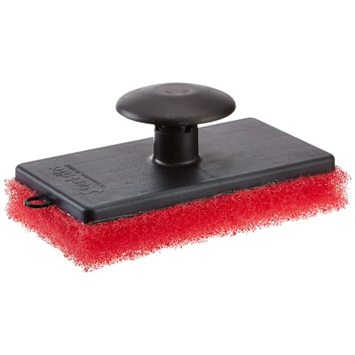 STAR BRITE All-Purpose Medium (Red) Scrubber Pad - Available in Medium, Fine & Coarse Textures with Ergonomic Handle for B...