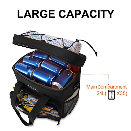 TOURIT Small Soft Cooler Bag Insulated, 24/35/46-Can Lunch Cooler Bag, Ice Chest, 14.6/24/32L Leakproof & Portable Coolers...