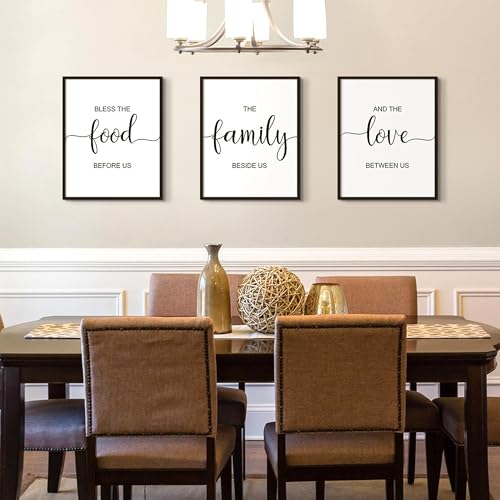upsimples 16x20 Picture Frame Black 3 Pack, Scratch-Proof Poster Frames 16 x 20 for Photo Gallery - Slide-In Strips, Horiz...