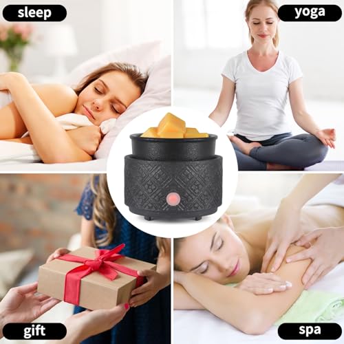 MOCOSA Wax Melt Warmer for Scented Wax,3-in-1Ceramic Wax Warmer Fragrances Candle Oils, Home Fragrance Burner,Electric Can...