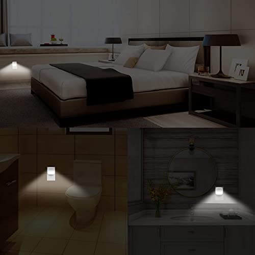 Eneteck Night Light, LED Night Lights Plug into Wall, Dusk to Dawn Sensing Nightlights, No Glaring Compact Size, Night Lig...