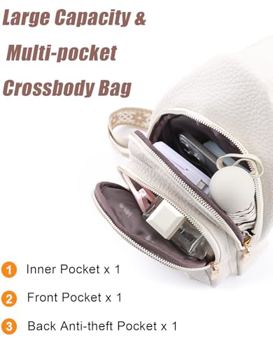 Mothers Day Gifts for Mom Crossbody Bags Anniversary Birthday Mom Gifts for Women Sling Bag Fanny Pack Chest Anti Theft Pu...