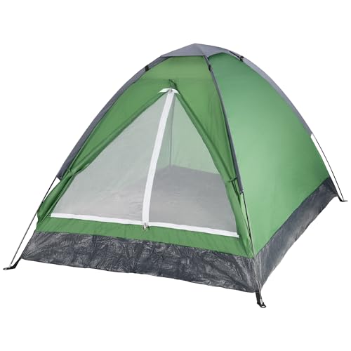 2 Person Camping Tent with Rain Fly and Carrying Bag – Lightweight Outdoor Pop Up Tents for Camping Essentials, Music Fest...