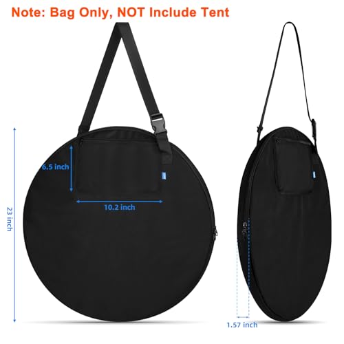 Xxerciz Carry Bag for Pop Up Privacy Shower Tent, Lightweight Replacement Bag with Shoulder Strap Compatible with Portable...