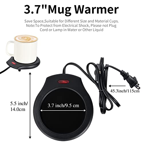 ASAWASA Candle Warmer for Large Jar, Coffee Mug Warmers, Safely Releases Scents Without a Flame, Melt The Candle Quickly, ...