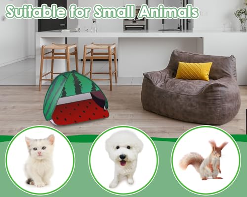 YCConcept Mini Tent for Pets Small Dog Tent for Beach Portable Pop Up Sun Shade Shelter with Phone Compartment for Puppy a...