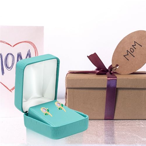 Prestige & Fancy Premium Leatherette Earring Gift Box | Small Earring Jewelry Box | Elegant Earring Gift Box for Studs | ...
