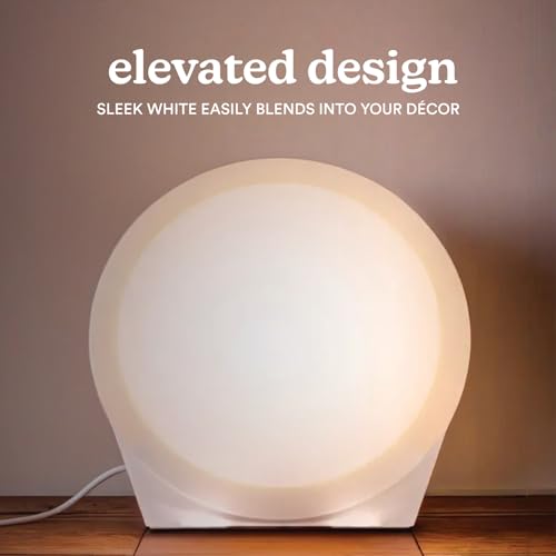 Homedics Light Therapy Lamp, Sun Lamp,10,000 Lux, UV-Free, Full Spectrum LEDs for Improved Sleep, Boosted Mood & Increased...