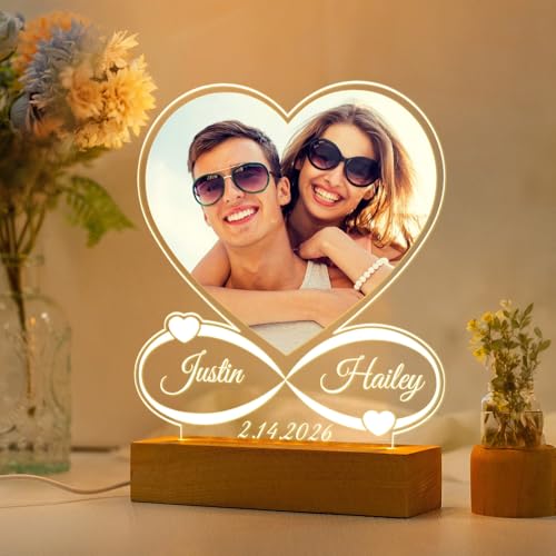 Kasofong Custom Picture Frame, Customized Picture Frames, Personalized Photo Frame, Personalized Anniversary Photo Gifts f...