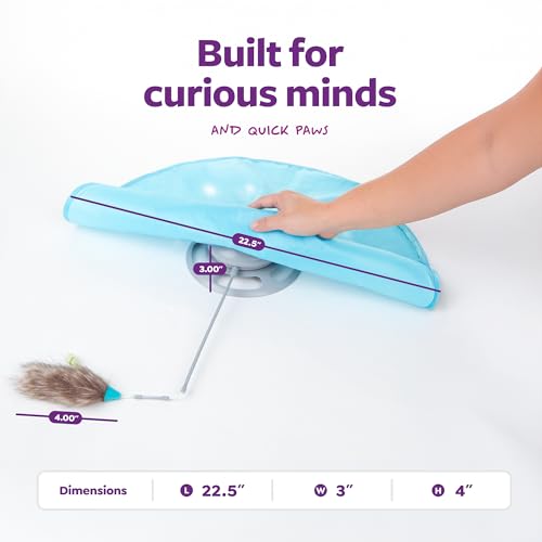 SmartyKat Electronic Motion/Moving Toys for Cats & Kittens, Battery Powered, Mimics Motion of Real Prey, Fun & Interactive...