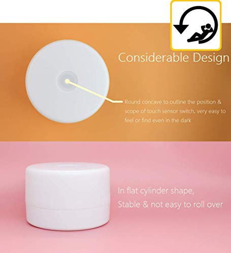 RTSU Bedside Lamp, Dimmable Touch Tap Light Novelty Light, Kids Children Adult LED Nightlight, Table Desk Atmosphere Decor...