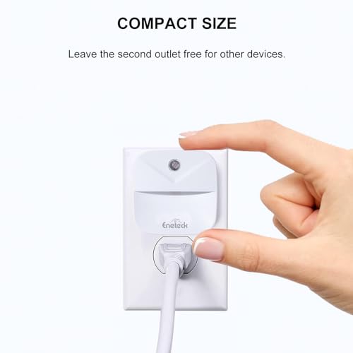 Eneteck Night Light, LED Night Lights Plug into Wall, Dusk to Dawn Sensing Nightlights, No Glaring Compact Size, Night Lig...