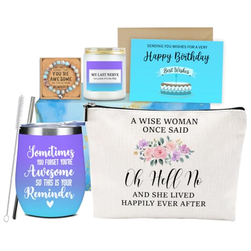 Birthday Gifts for Women, Inspirational Friendship Gifts, Funny Birthday Gift for Women Leader Daughter Bride Employee Bos...