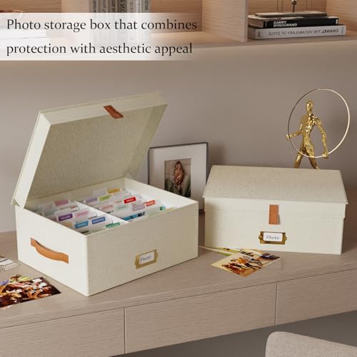 Photo Storage Box, Photo Box, Picture Organizers, Box Memories, Decorative Photo Storage Box, The 2026 Multi-functional St...