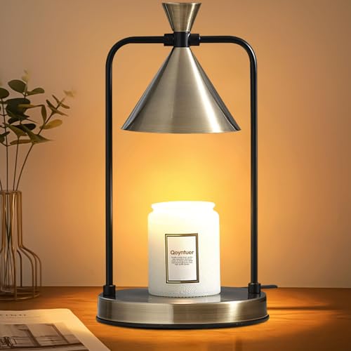 Qoyntuer Candle Warmer Lamp with Timer Dimmer, Birthday Gifts for Women Mom, House Warming Gifts New Home Room Decor, Plu...