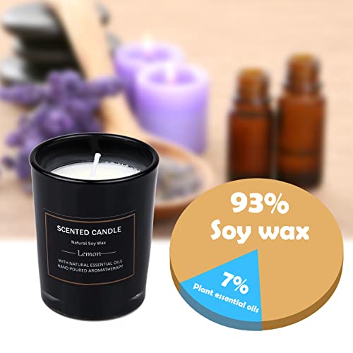 EUPNHY 12 Pack Scented Candles Gift Set 2.5oz Strong Fragrance Aromatherapy Jar Candle Set Soy Wax Decorative Candles for ...