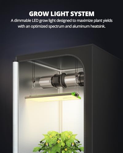 VIPARSPECTRA P700 Grow Light, 70 Watt Dimmable Full Spectrum Plant Light, LED Grow Lights for Indoor Plants Seed Starting ...
