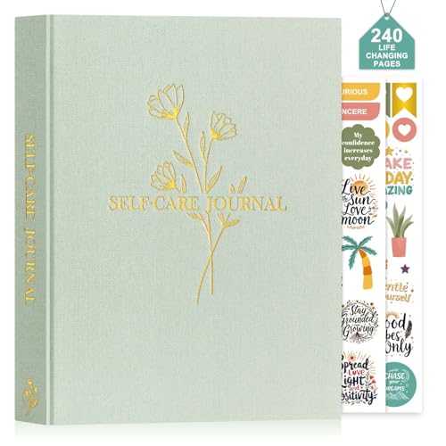 Lanpn Self Care Journal for Women, Self Love Guided Journals with Prompts, Daily Reflection Wellness & Gratitude Planner, ...