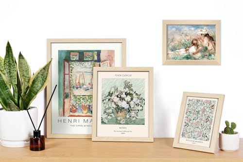 ANERZA 16 PCS Framed Sage Green Wall Art Decor, Matisse Wall Prints for Bedroom, Gallery Wall Frame Set, Abstract Posters ...