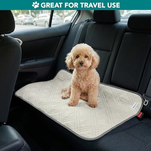 PetAmi Waterproof Cooling Mat for Dog, Premium Pet Cooling Blanket for Bed Crate, Anti Slip Indoor Dog Cool Pad for Sleepi...