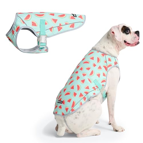 Spark Paws Dog Cooling Vest - SPF 50 UV Sun Protection - Summer Heat Relief Gear for Dogs, Lightweight, Evaporative Coolin...
