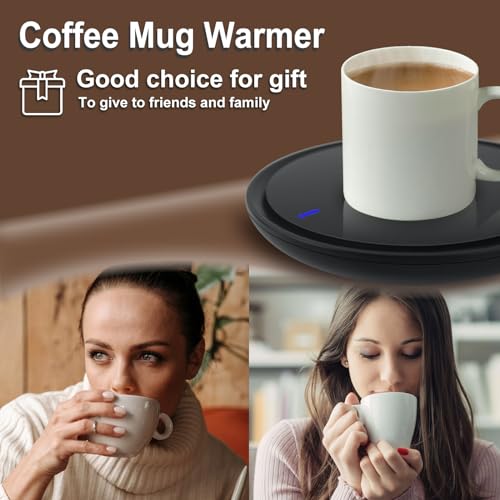 Candle & Coffee Warmer for Desk - Auto Shut Off