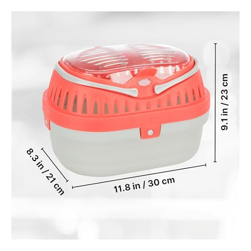Trixie Pico Transport Crate, Small Pet Carrier, Portable Travel Carrier, for Small Pets, Hamsters, Guinea Pig, Lizards