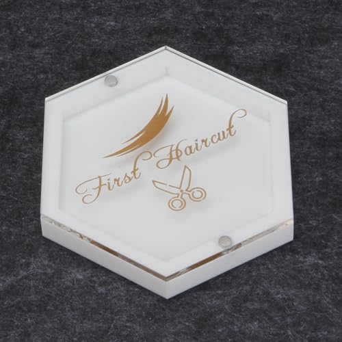Acrylic Baby's First Keepsake Box, Newborn Essentials Must Haves Memory Box, Baby Memory Souvenir Collection Box, New Pare...