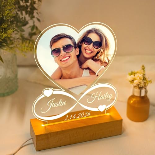Kasofong Custom Picture Frame, Customized Picture Frames, Personalized Photo Frame, Personalized Anniversary Photo Gifts f...