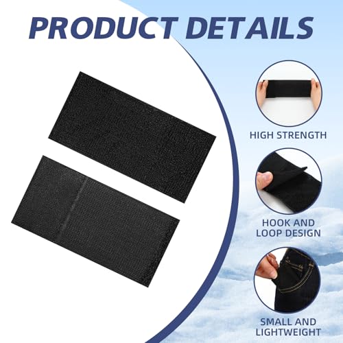 Suncalla 4 Pcs Cooling Vest Extender Straps Elastic Adjustable Extension Straps Add Length for Most Sports Cooling Vest