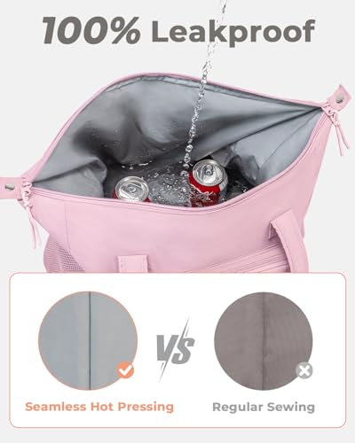 Puffer Cooler Bag 35 Cans Insulated Soft Cooler for Women Lightweight Ice Chest Leakproof & Portable Lunch Coolers for Pic...