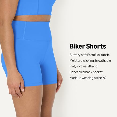 Amazon Essentials Women's Active FormFlex Buttery Soft High Waist Yoga Biker Shorts