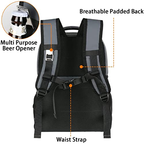 MATEIN Cooler Backpack, 26 Cans Insulated Lunch Backpack for Men Women, Leakproof Double Layer Lunch Cooler Bag Lightweigh...