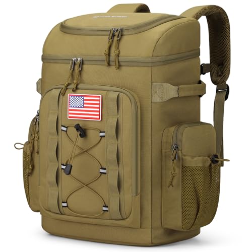 Maelstrom Backpack Cooler,Soft Lightweight Leakproof Cooler Backpack,Men Women 35/50 Can Insulated Cooler Bag,Keeps Hot/Co...