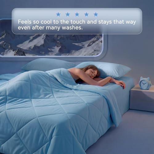 Luciphia Premium Cooling Dog Blanket for Small Medium Dogs Q-max>0.4 Washable Self-Cooling Cat Pet Mat Puppy Breathble Cal...