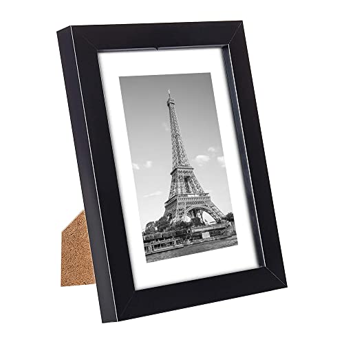 upsimples 5x7 Picture Frame Set of 10, Display Pictures 4x6 with Mat or 5x7 Without, Multi Photo Frames Collage for Wall o...