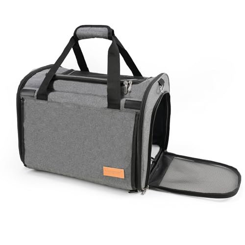 TWDEPART Cat Carrier Backpack - Multifunctional, Firm & Foldable with Roll-Up Shade, Breathable Design Includes Collapsibl...