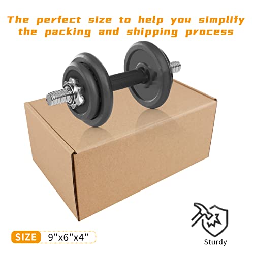 Shipping Boxes,9" x 6" x 4" Which is Anti-Impact Come with Exquisite Sealing Label.Suitable E-Commerce Packaging, Shipping...