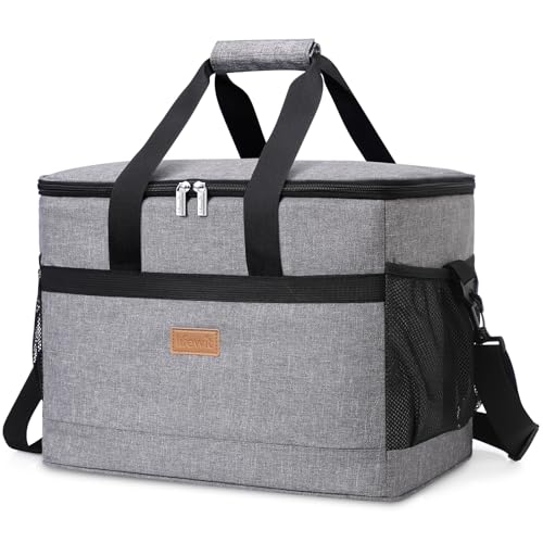 Lifewit Cooler Bag 30/50/60 Cans Collapsible and Insulated Large Lunch Bag Leakproof Soft Cooler Portable Tote for Campin...