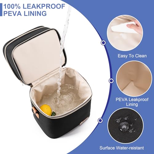 BABEYER Breastmilk Cooler Bag with Ice Pack Fits 6 Baby Bottles Up to 9 Ounce