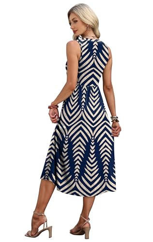 WIHOLL Women's Summer Dresses Maxi Dress Vacation Beach Sundresses 2026 with Pockets