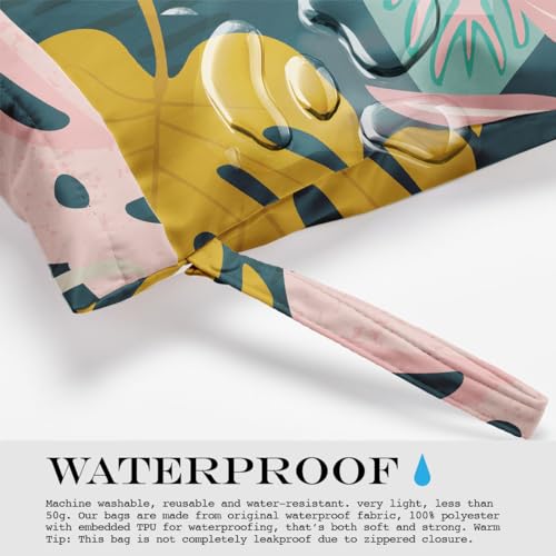 zcyxuuw Wet Bag, Wet Dry Bag, Wet Bag for Swimsuit, Travel, Beach, Pool, Diapers, Dirty Yoga Gym Clothes, Makeup Bag, Wate...