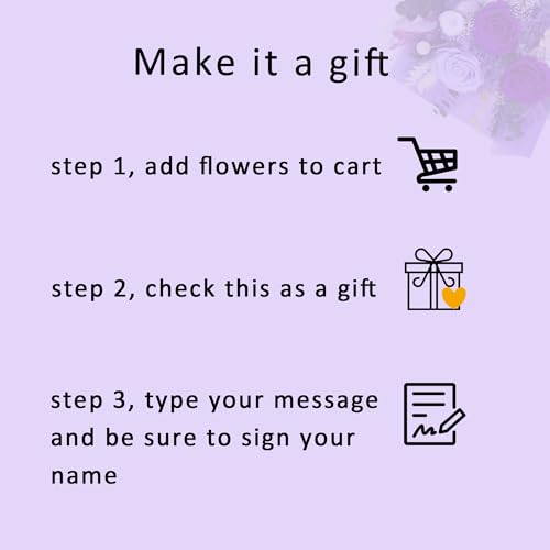 Vrioca Mothers Day Gifts, Flowers for Delivery, Preserved Flowers Bouquets, Birthday Gifts for Women Mom