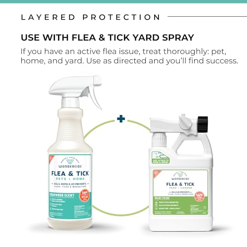 Wondercide Cedar Flea & Tick Spray for Pets Plus Home with Natural Essential Oils 16 fl. oz.