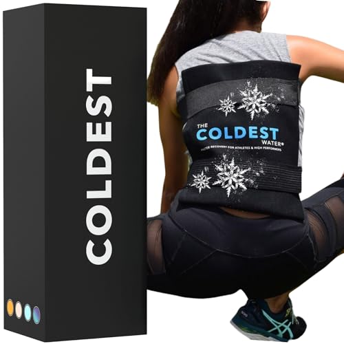Coldest Ice Pack for Back Pain Relief - All Body Multipurpose Ice Pack for Lower Back Pain, Swelling, Bruises, Surgery, Cr...