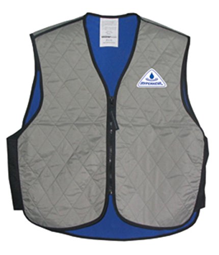 HyperKewl Light Weight Evaporative Cooling Sport V-Neck Vest with Zipper Closure