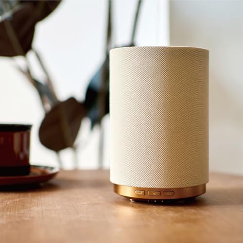 Fabric Essential Oil Diffuser, 110ml Aroma Diffuser with Night Light, 2 Mist Modes, 3 Light Settings, 4 Timer Modes, Auto ...
